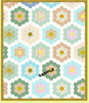 Hexagons 15/16th inch finished sides -  6341 - includes cutting mat