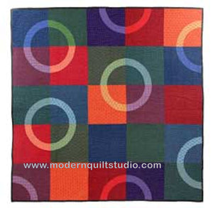 Eclipse Acrylic Template for pattern by Modern Quilt Studio CL2122