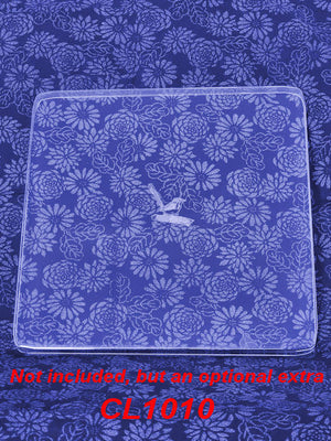 Clamshell - 5" finished across arch, - 6666 - Applique, machine sew- mat included