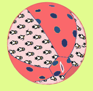 Balloon Ball cover, 12" round when inflated - 6140