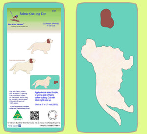 Clumber Spaniel 7" x 5" - 6197 - Lid and Mat included