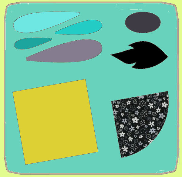 Daisy Path by Deborah Louie- 6583 - mat included - A1 Craft and ...