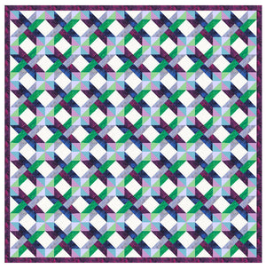 Woven Star7" Finished Block - 6834- mat included