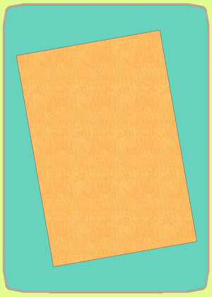 Rectangle - 7½" x 11" cut - 6874 - Mat included