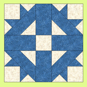 Crown and Cross with Shoofly variation - 6921 - Mat Included