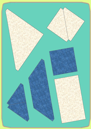 Crown and Cross with Shoofly variation - 6921 - Mat Included
