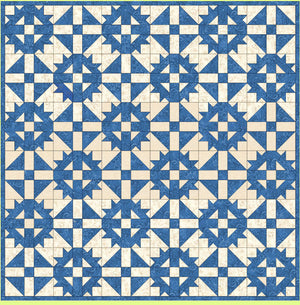 Crown and Cross with Shoofly variation - 6921 - Mat Included
