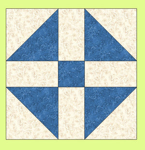 Crown and Cross with Shoofly variation - 6921 - Mat Included