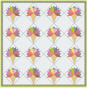 Bride's Bouquet - 10" finished block - 6985 - mat included
