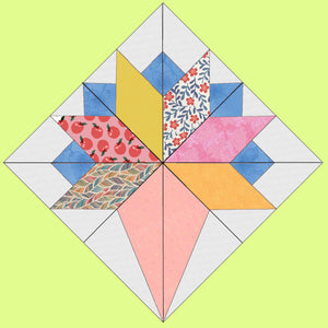 Bride's Bouquet - 10" finished block - 6985 - mat included