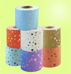 On A Roll 2.5" x 12 metres long - I'm Forever Blowing Bubbles - Various Colours