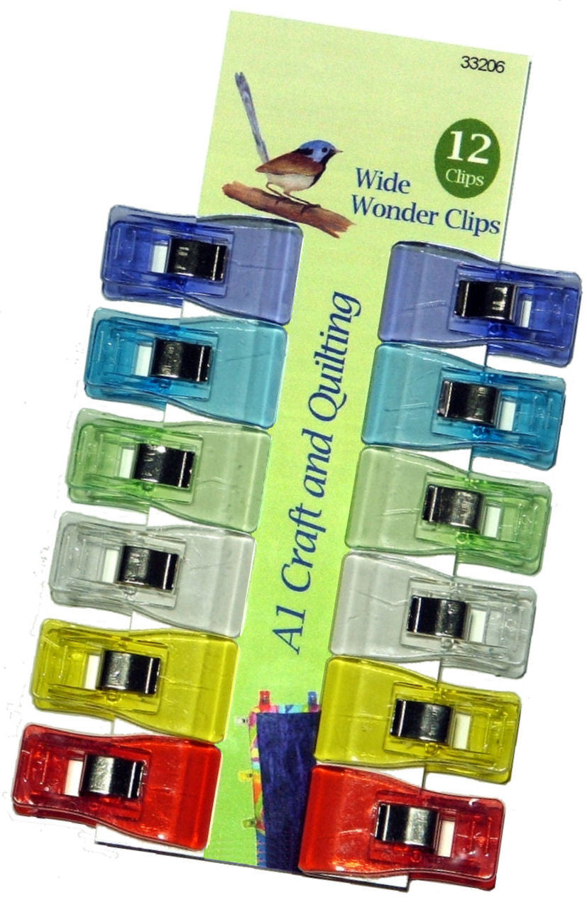 Wide Wonder Clips - A1 Craft and Quiltings own