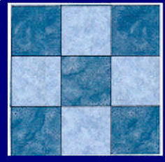 Squares 4½" cut (4" finished) Multi x 2 - 6005 - includes cutting mat