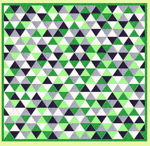 Triangles, Equilateral 4½" finished sides- Multi x 3 (6232)
