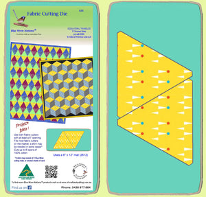 Triangle, Equilateral  5" finished sides - 6095 - includes cutting mat