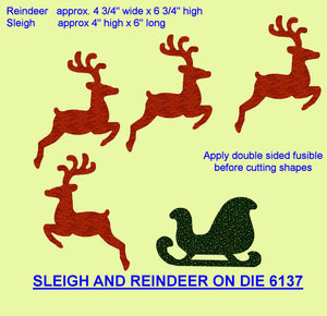 Santa to go in Sleigh - 6139 - complete with mat - Not the sleigh