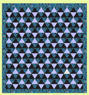 Triangles, Equilateral 4½" finished sides- Multi x 3 (6232)