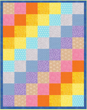 Squares - 5" Cut  (4½"finished) Charm Square size - Multi x 2 - 6315 - includes cutting mat