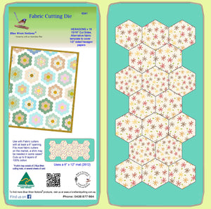 Hexagons 15/16th inch finished sides -  6341 - includes cutting mat