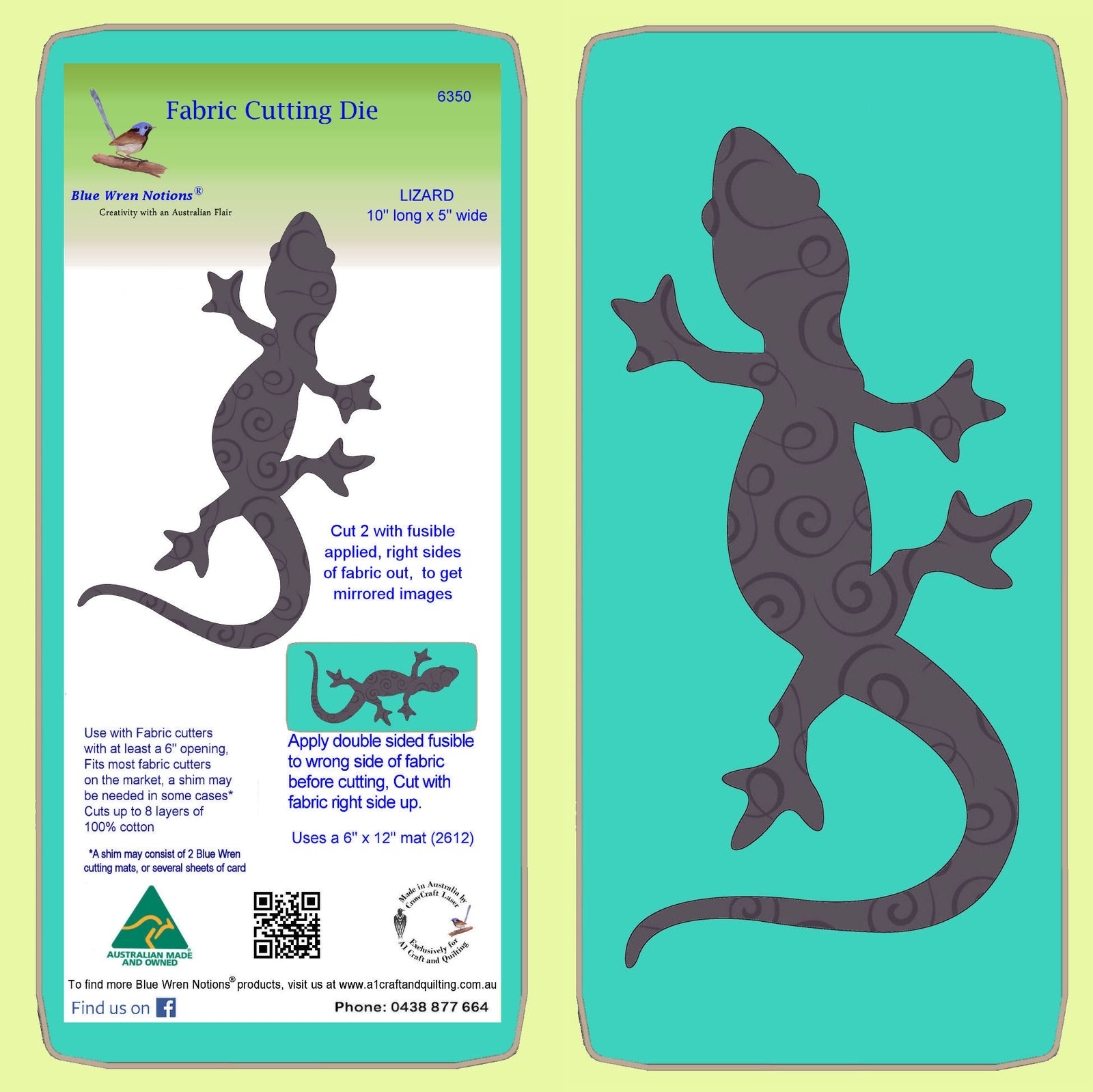 Lizard - 6350 - complete with mat