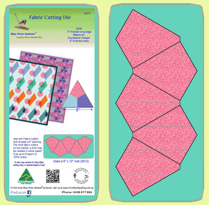 Kite 3" finished long, makes equilateral triangles - 6372 - mat included