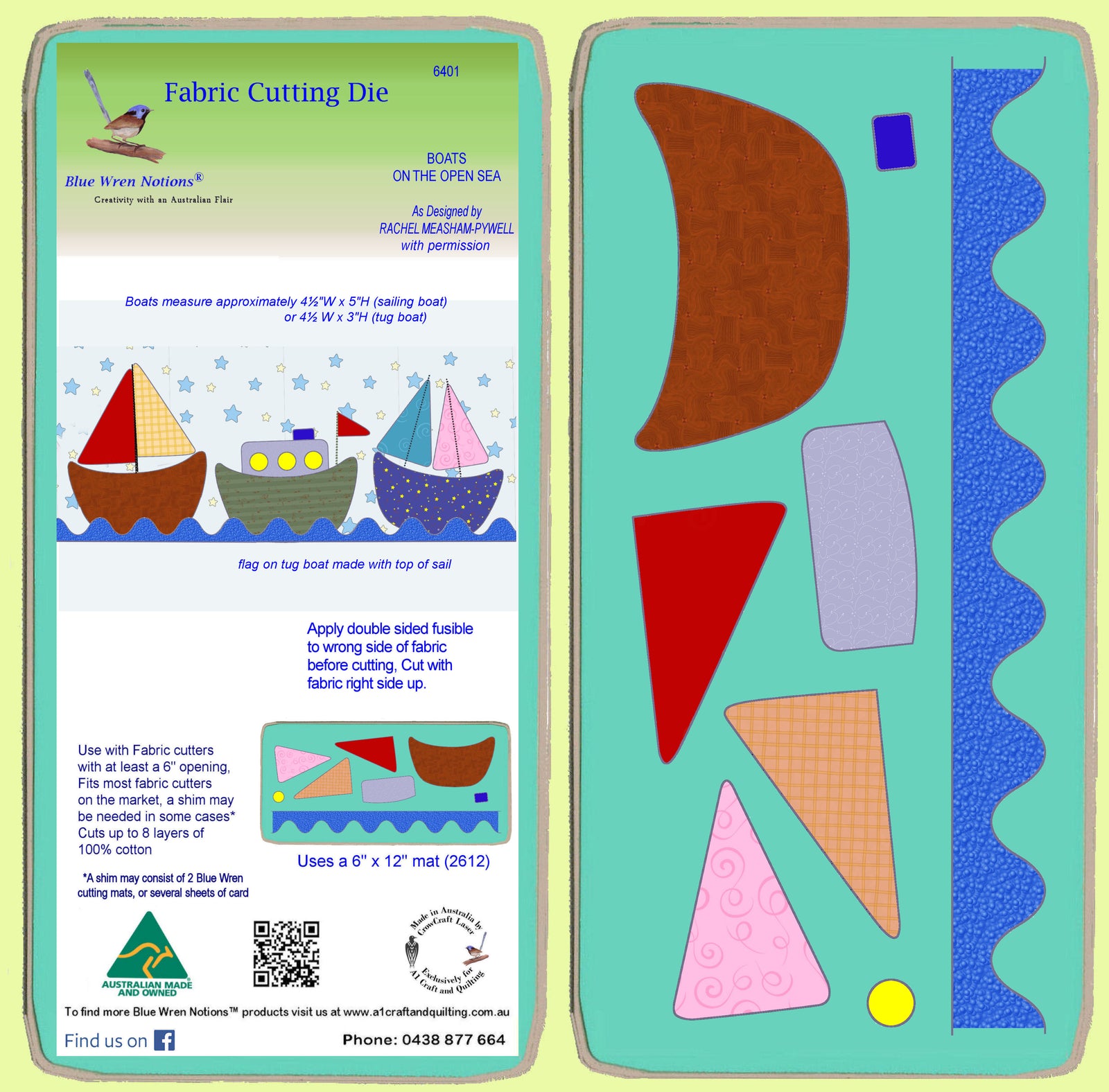 Boats On the Open Sea - 6401 - Mat included