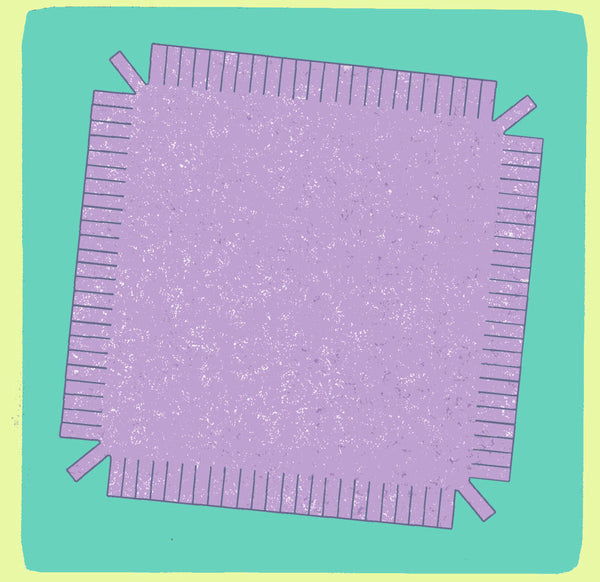 Rag Square 8 1/2