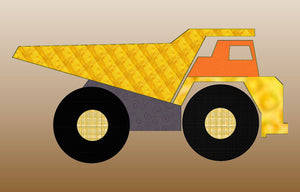 Mining Truck- Medium - 6172 - Includes cutting mat