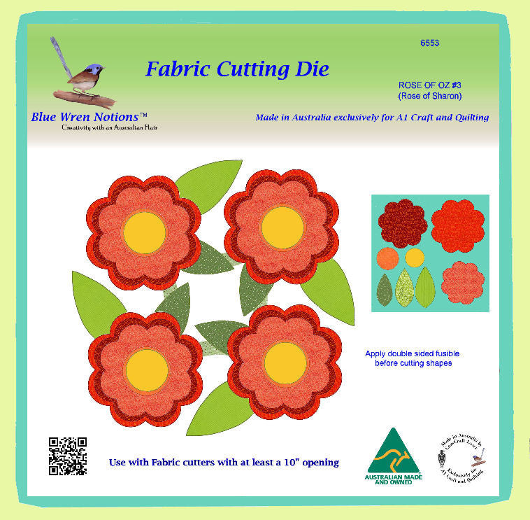 Rose of Oz (Rose of Sharon) #3 - 6553 - Mat Included