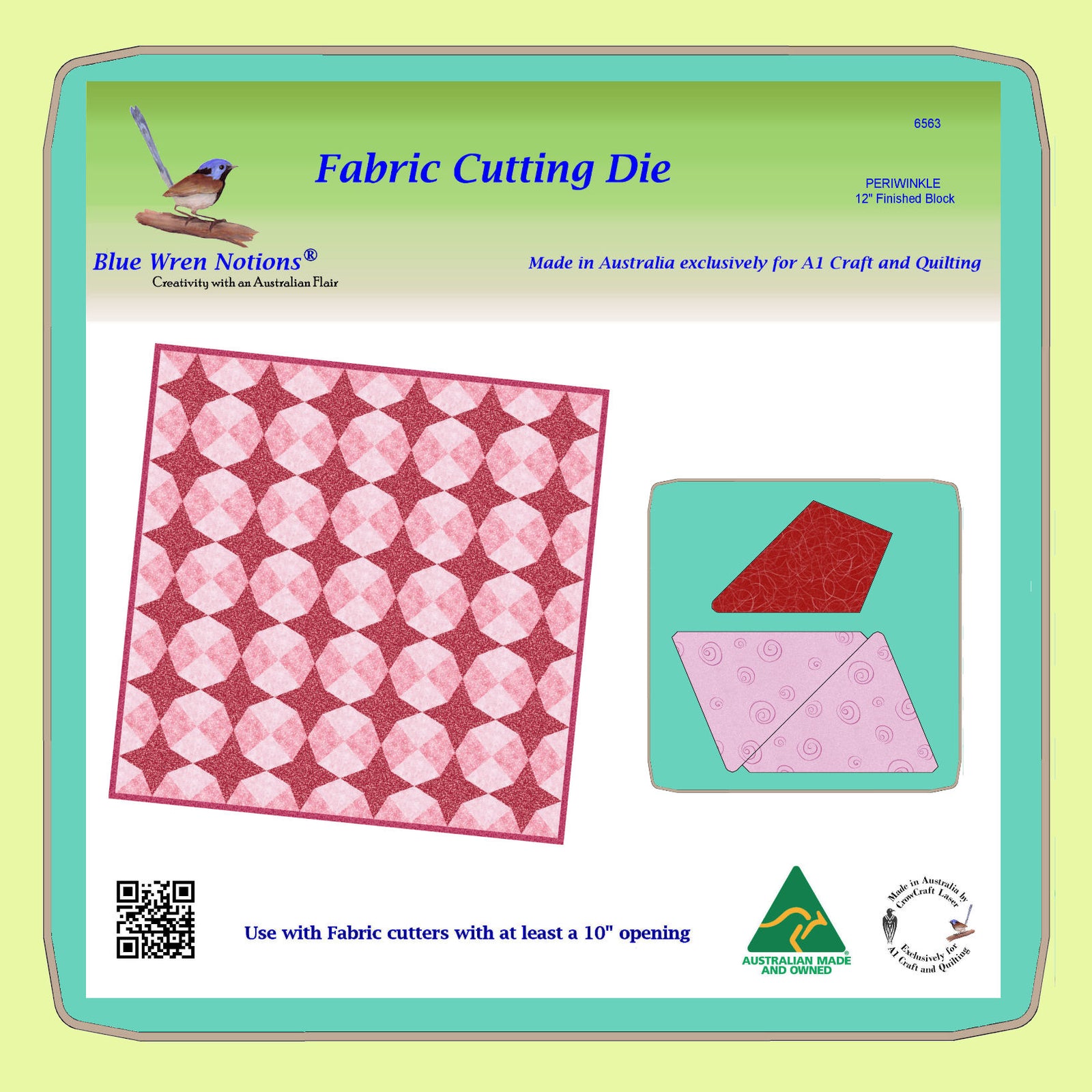 Periwinkle (Classic Series) - 6563  (12" block) -  Mat included