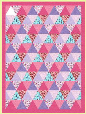 Triangle, Equilateral  8" finished sides  - 6568 - Mat Included