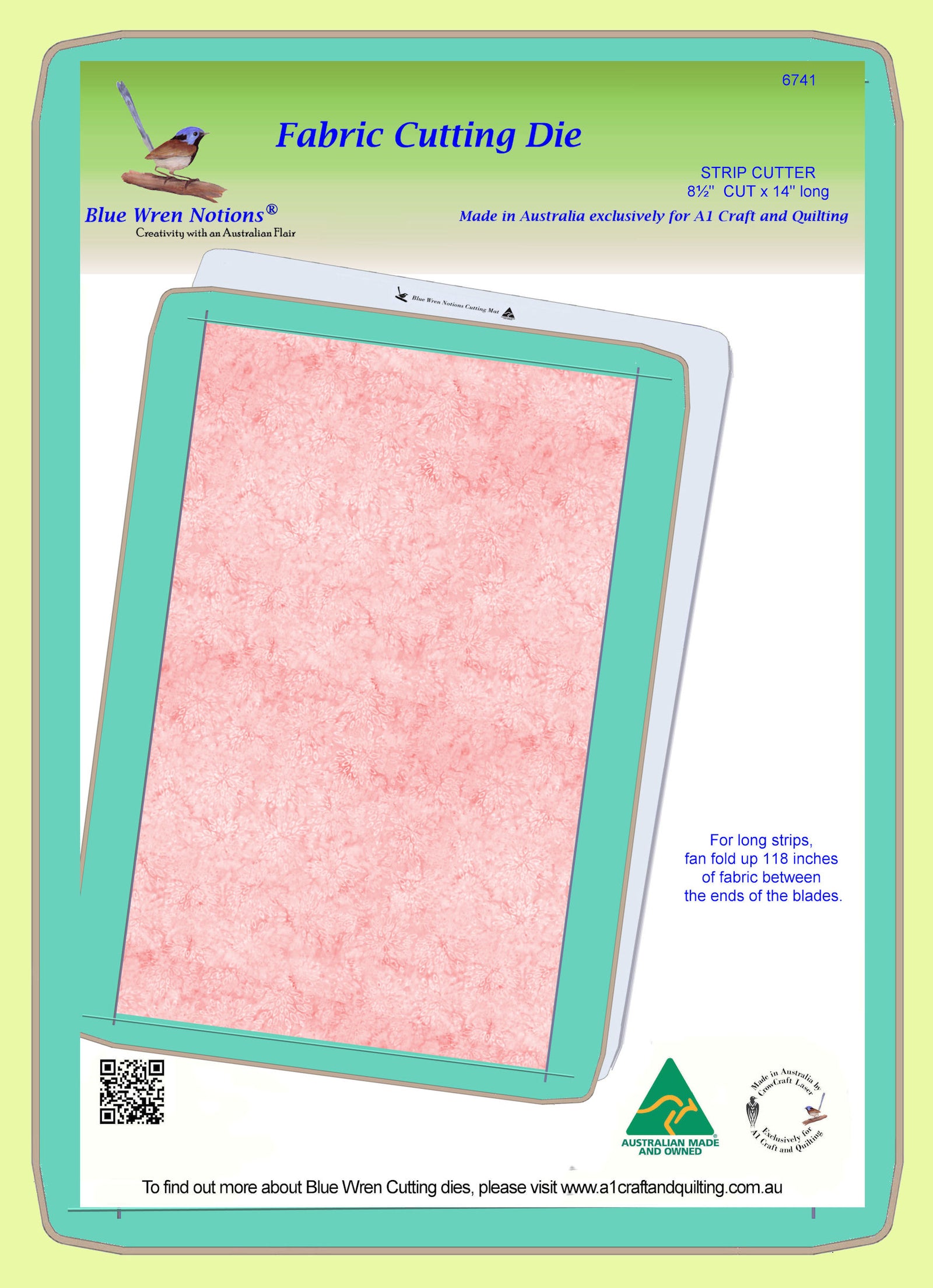 Strip Cutter - 8½" - 6741, Mat Included!