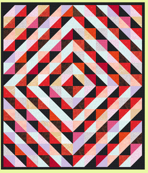 Triangles, Half Square  5" finished block - 6795 - mat included