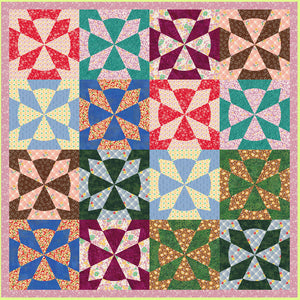 Candy Star - 6958 - makes a 12" finished - mat included