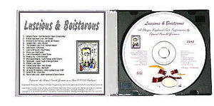 Instrumental Music - "Luscious & Boisterous" CD by Edward R. Grimmer - 18 Songs