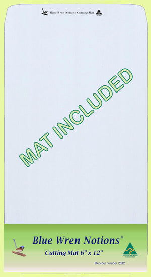 Rectangle 2" x 3" cut (1½" x 2½" finished) Multi x 6 - 6195, with Mat included